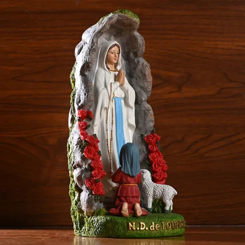 Our Lady of Lourdes Statue – A Symbol of Faith and Peace 🙏💫