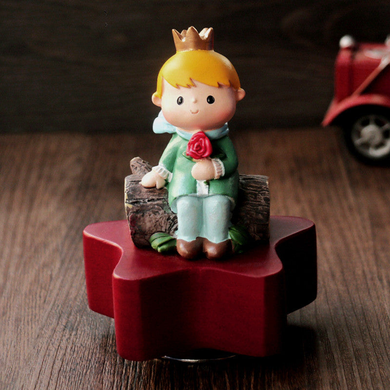 The Little Prince Decorative Figurine – Enchanting Desktop Ornament
