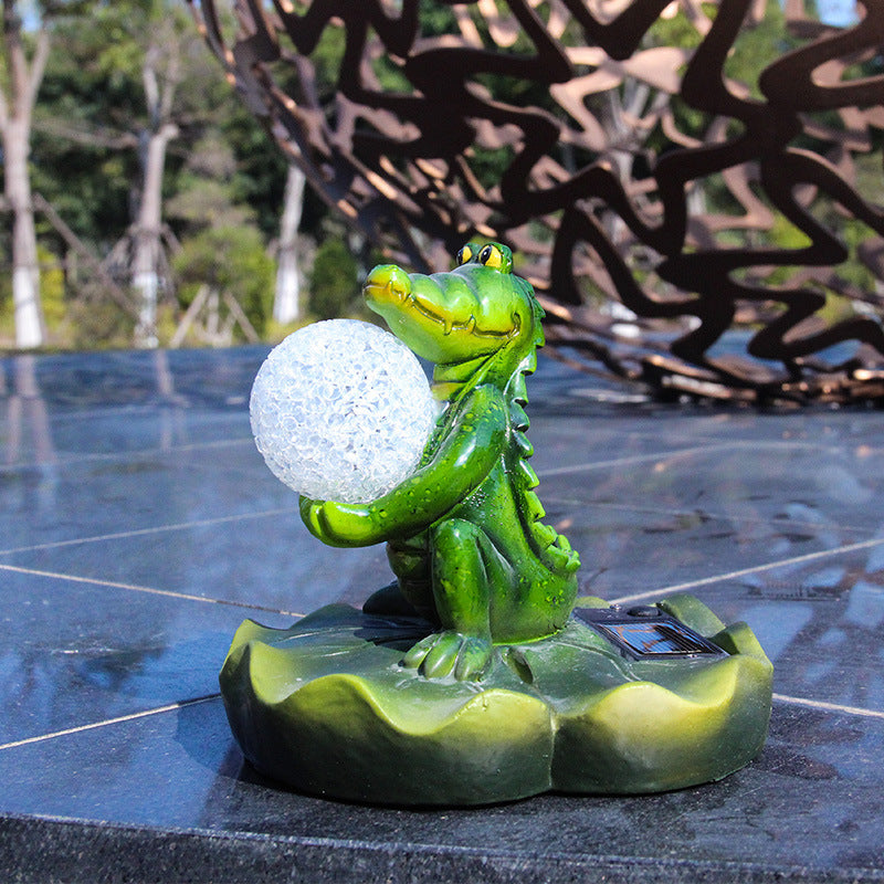 Royal Frog Prince Ornament – Garden & Home Decoration