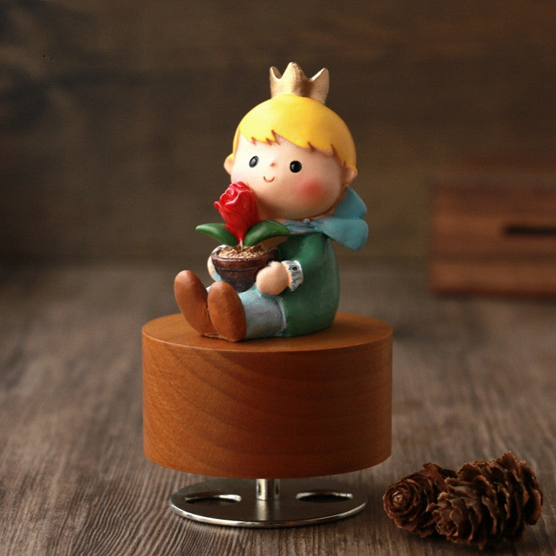 The Little Prince Decorative Figurine – Enchanting Desktop Ornament
