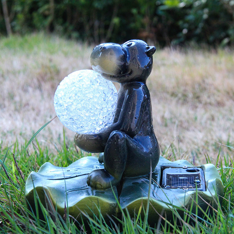 Royal Frog Prince Ornament – Garden & Home Decoration
