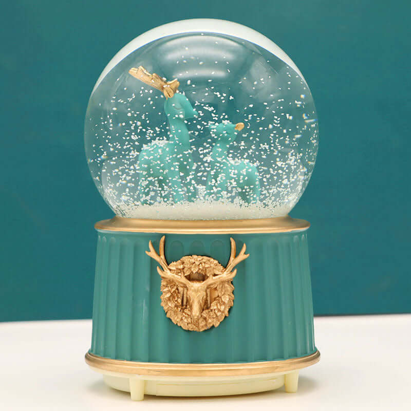 Nordic Style Deer Couple Music Box