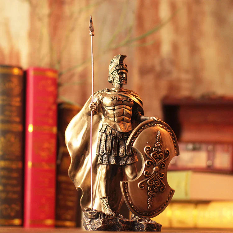 Roman Warrior Statue — Classic Strength & Heroic Home Decor