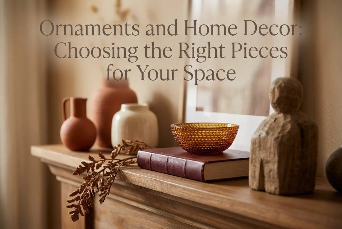 Professional header image for list-based article: Ornaments and Home Decor: Choosing the Right Pieces for Y...