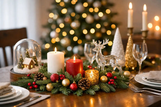 12 Christmas Tabletop Decoration Ideas to Try