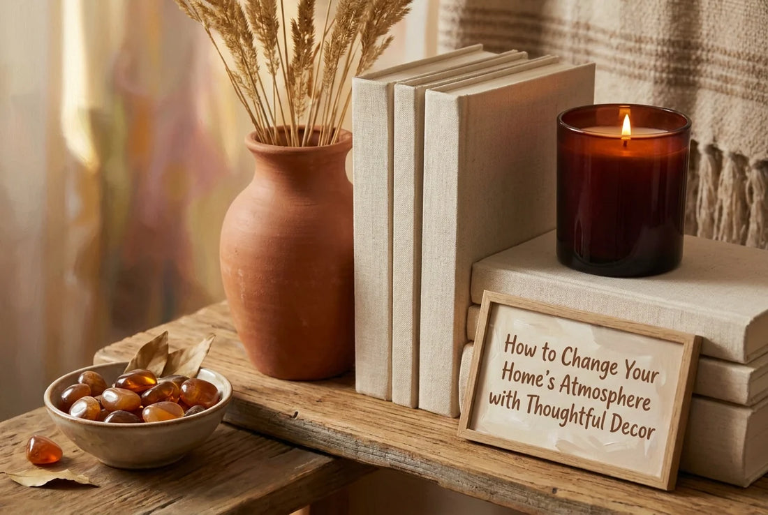 Professional header image for step-by-step guide: How to Change Your Home's Atmosphere with Thoughtful Decor