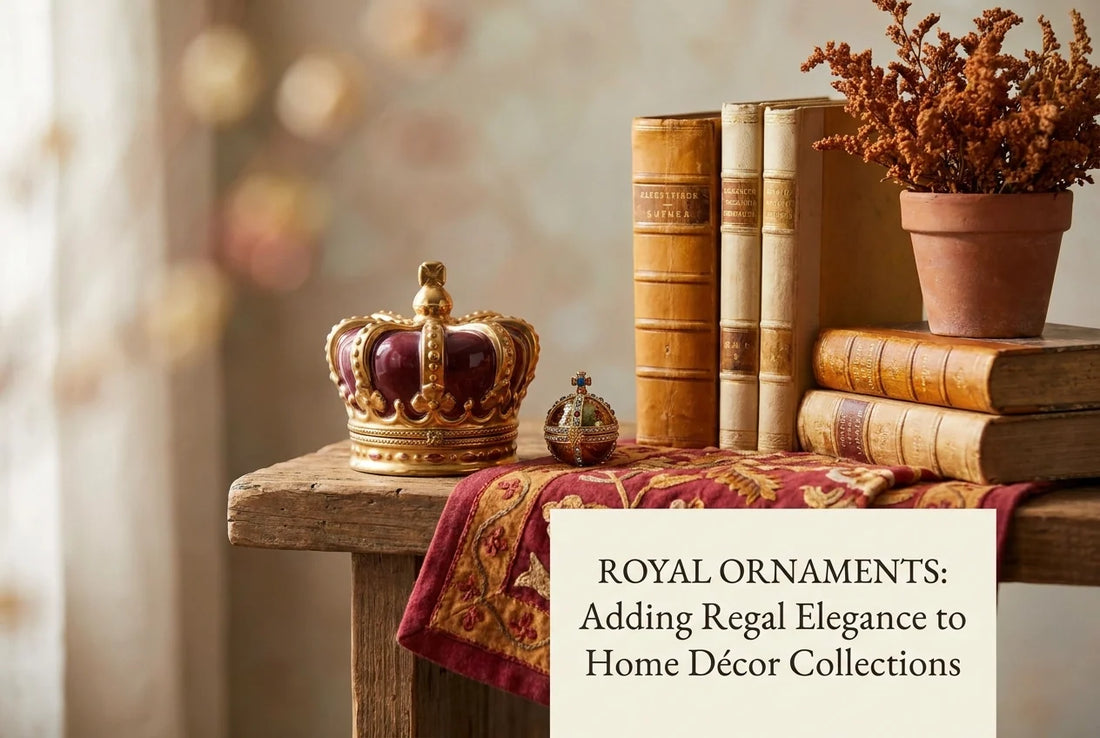 Professional header image for list-based article: Royal Ornaments: Adding Regal Elegance to Home Décor Coll...