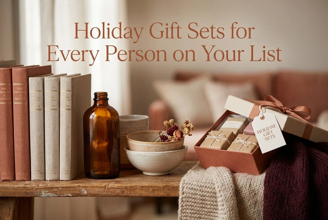Professional header image for list-based article: Holiday Gift Sets for Every Person on Your List