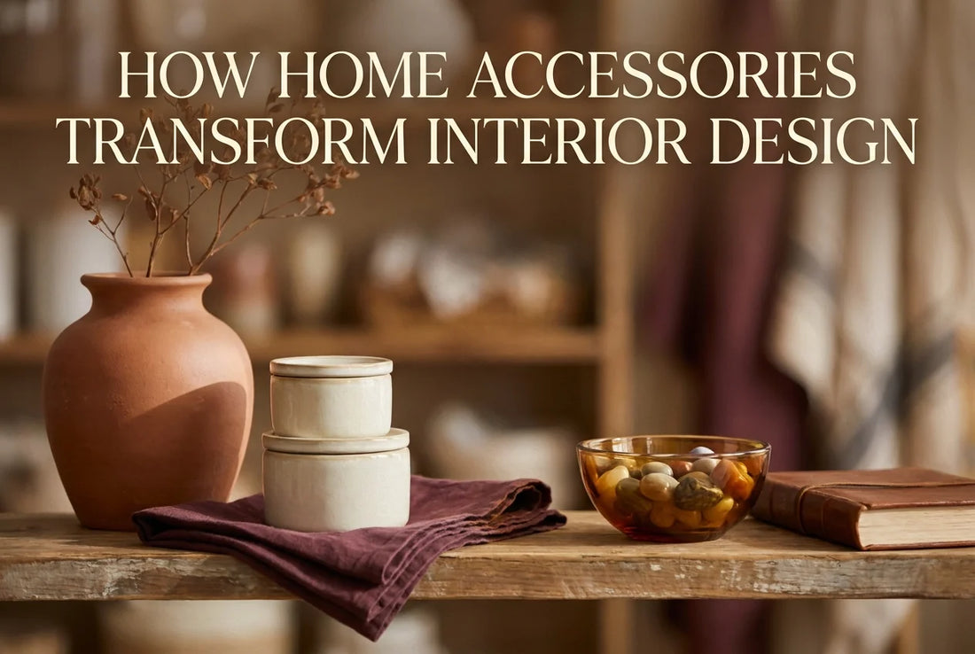 Professional header image for list-based article: How Home Accessories Transform Interior Design