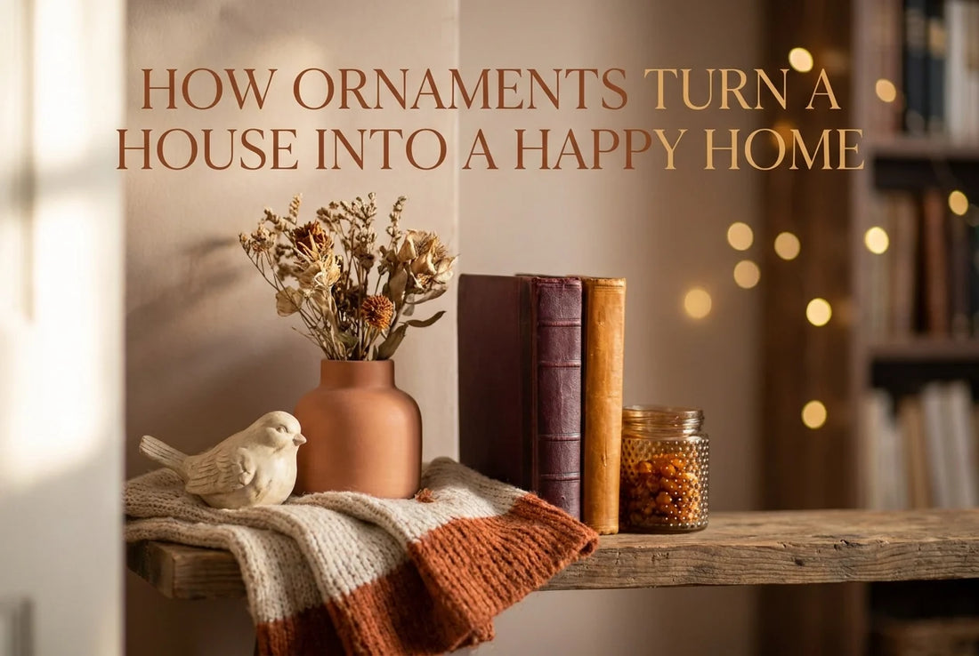Professional header image for list-based article: How Ornaments Turn a House Into a Happy Home