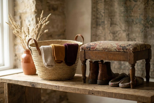 Professional header image for list-based article: How to Choose a Shoe Storage Bench: Styles, Sizes, and Wh...