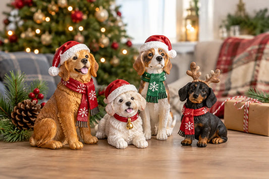 Bring playful personality home with Christmas dog decor