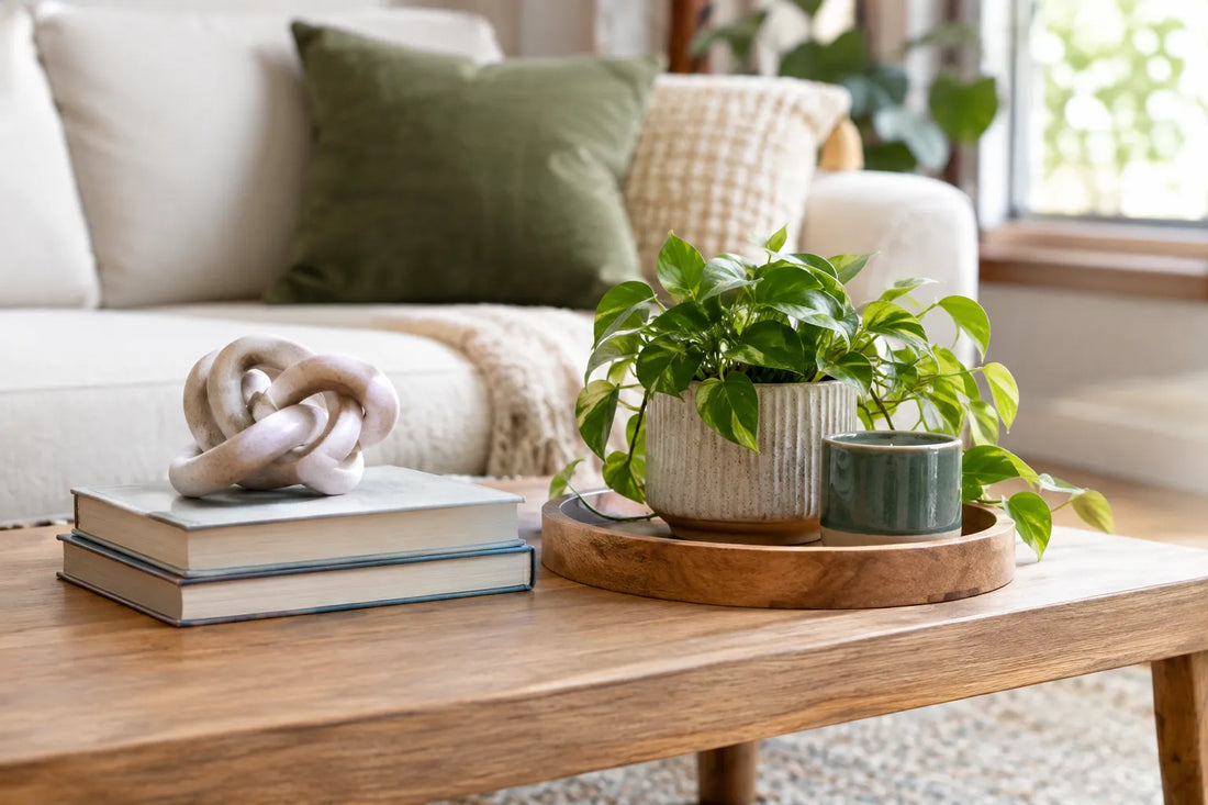 Use accent decor to add character without adding clutter