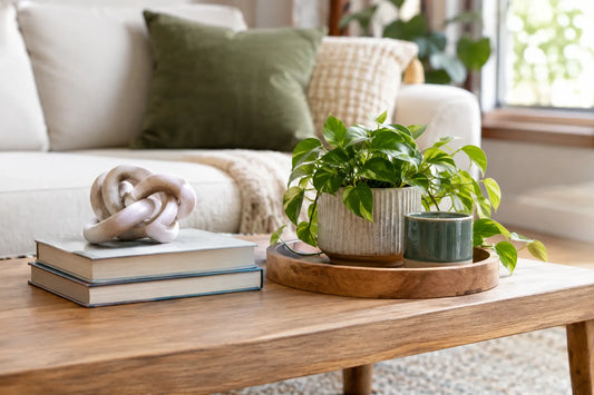 Use accent decor to add character without adding clutter