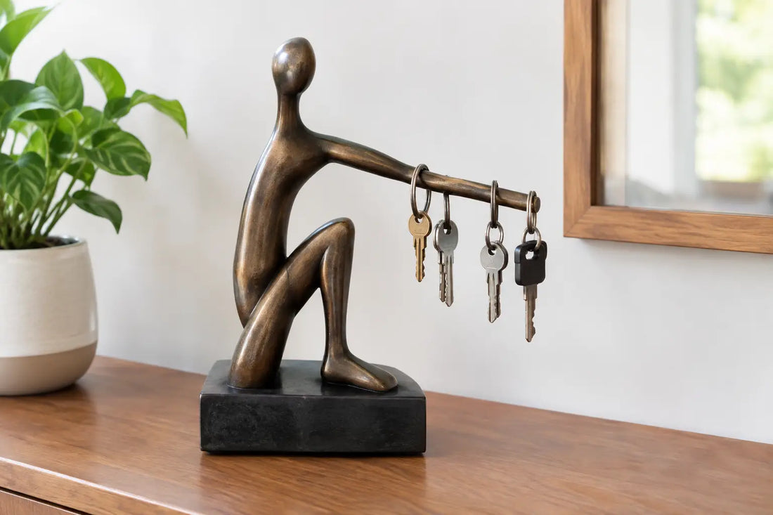 How to Organize Keys With Sculpture at Home