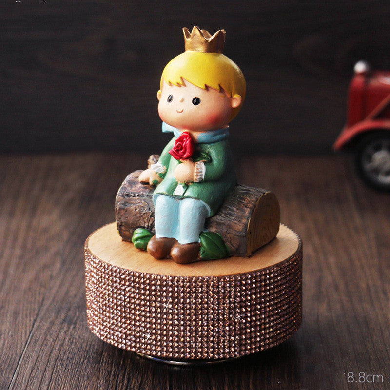 The Little Prince Decorative Figurine – Enchanting Desktop Ornament