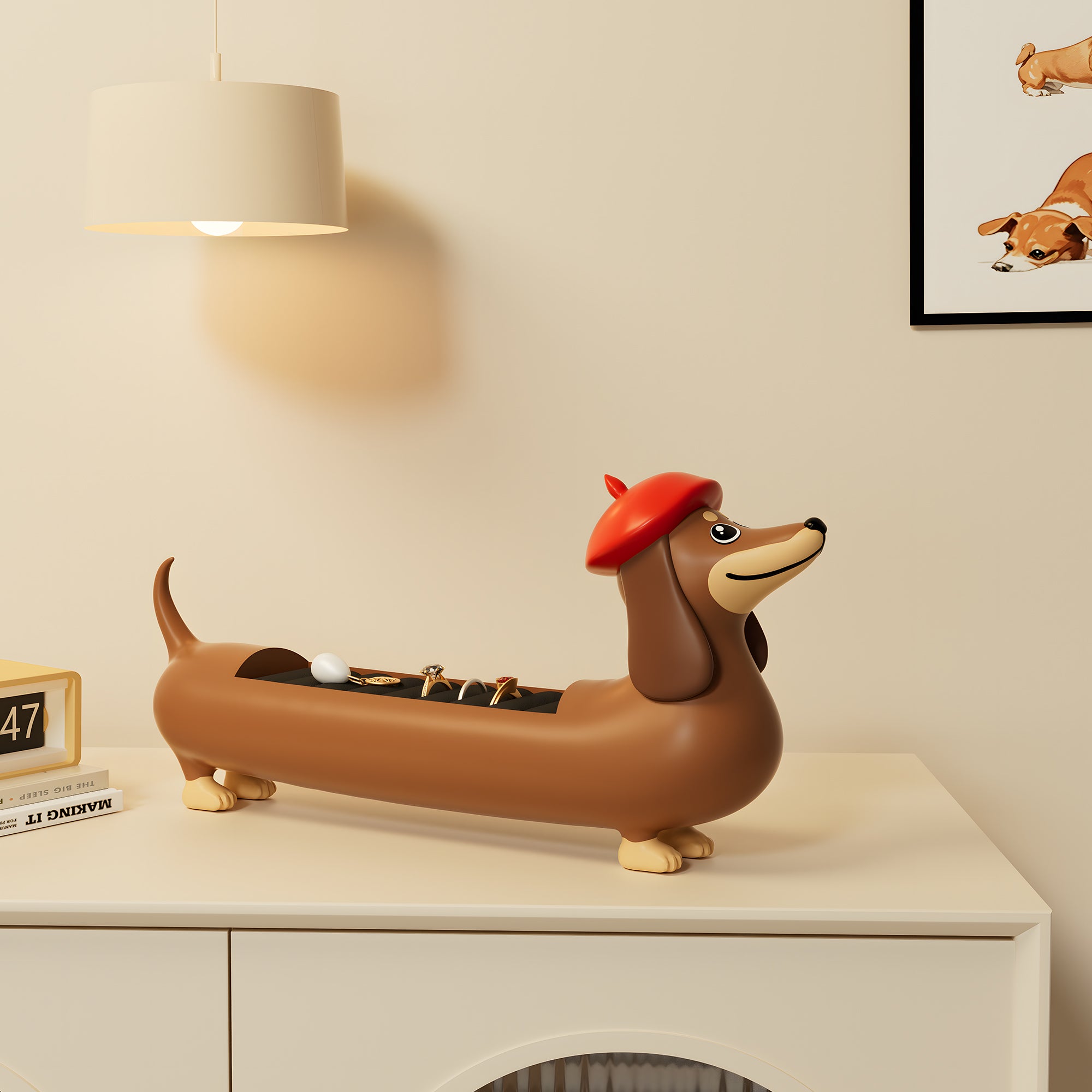 Dachshund Long Tray Organizer — Cute & Fun Home Decor – King's Store
